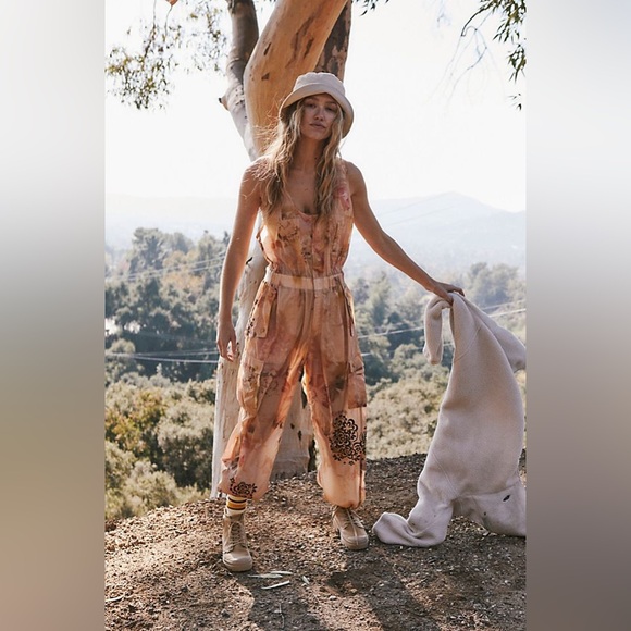 Free People Colorburst One Piece NWOT XS - Picture 1 of 8